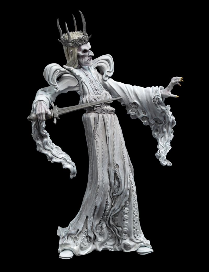 WETA MINI EPICS 系列《魔戒》位於不可見世界的巫王（WITCH-KING OF THE UNSEEN LANDS）搪膠人偶