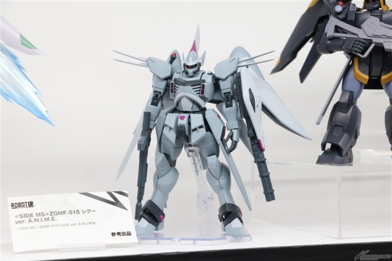 萬代 ROBOT 魂系列展出《機動戰士鋼彈SEED》基恩、巴庫、佐諾、席古等多款量產機試作品!