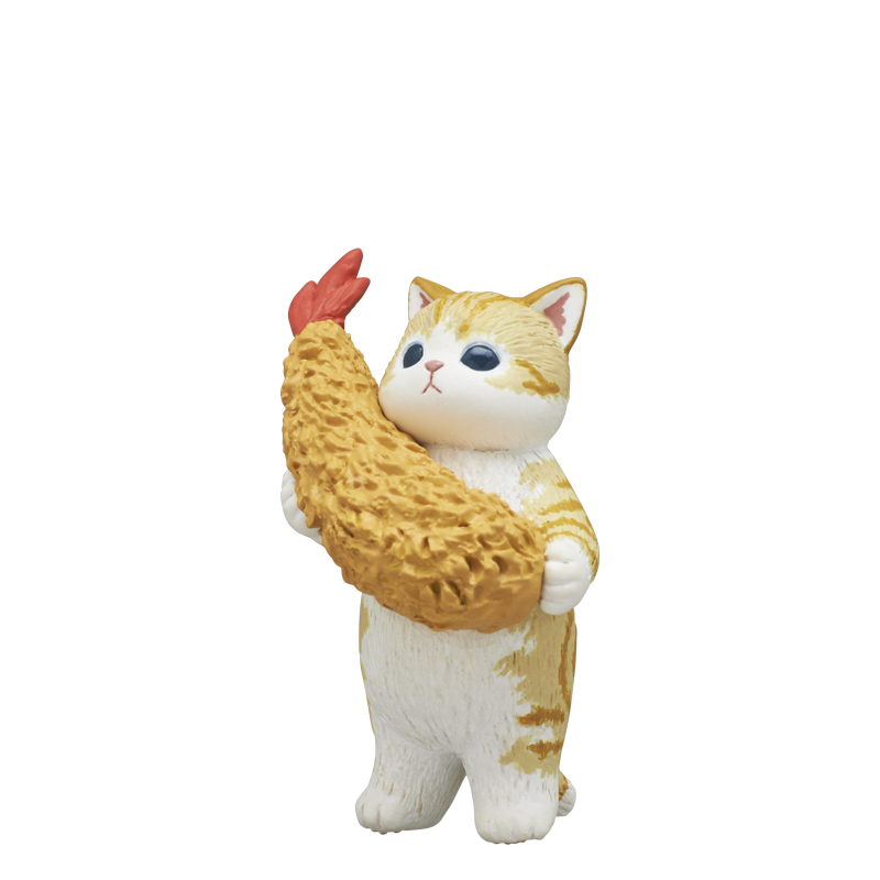 人氣插畫轉蛋化!奇譚俱樂部「mofusand 貓福珊迪 炸蝦貓貓」轉蛋