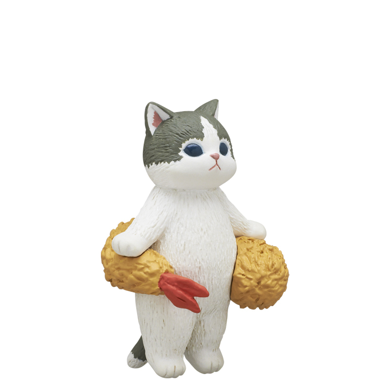 人氣插畫轉蛋化!奇譚俱樂部「mofusand 貓福珊迪 炸蝦貓貓」轉蛋