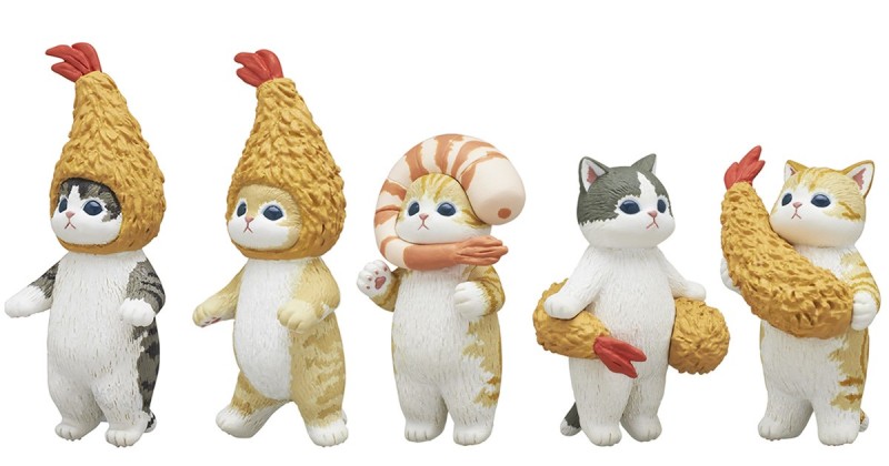 人氣插畫轉蛋化!奇譚俱樂部「mofusand 貓福珊迪 炸蝦貓貓」轉蛋