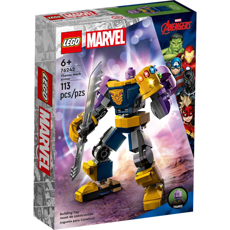 LEGO 76241~76243 漫威超級英雄 2023 年三款機甲主題新作發表!