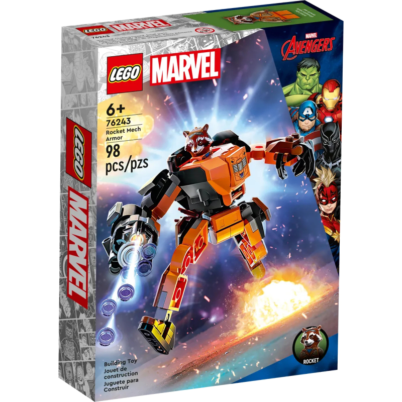 LEGO 76241～76243 漫威超級英雄 2023 年三款機甲主題新作發表！
