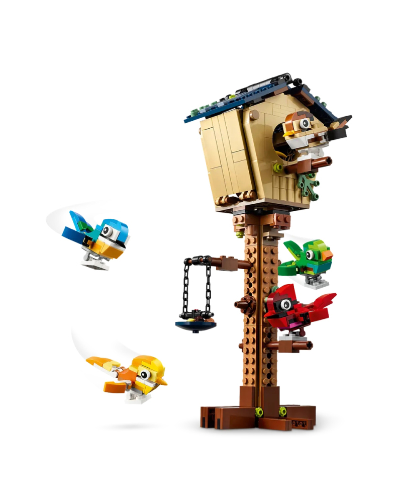 LEGO 31133、31143 創意系列「白兔」、「鳥屋」兩款三合一玩法盒組發表！