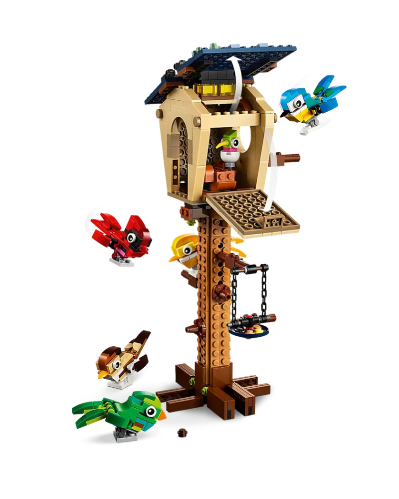 LEGO 31133、31143 創意系列「白兔」、「鳥屋」兩款三合一玩法盒組發表！