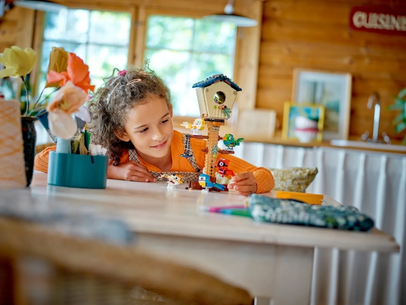 LEGO 31133、31143 創意系列「白兔」、「鳥屋」兩款三合一玩法盒組發表！