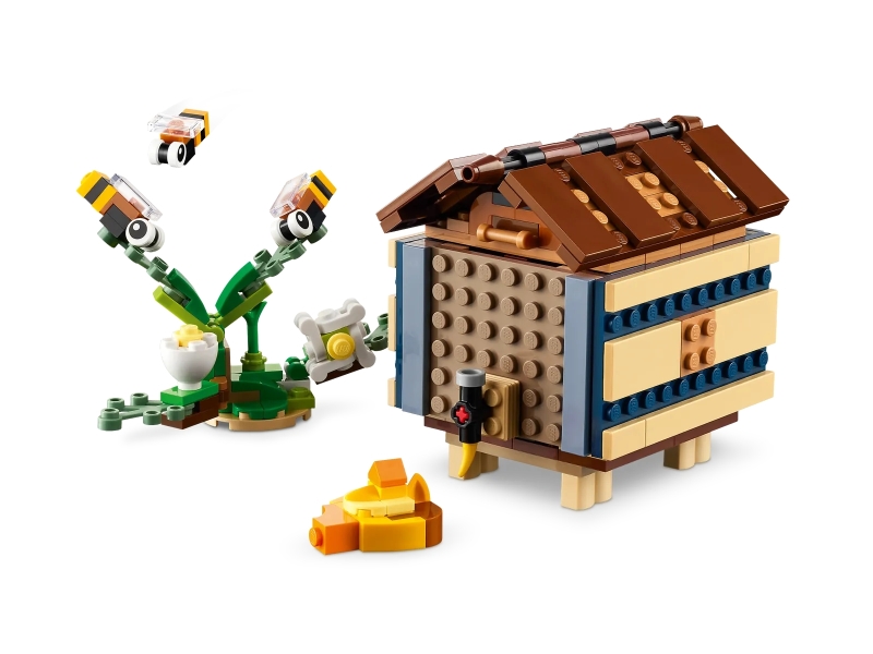 LEGO 31133、31143 創意系列「白兔」、「鳥屋」兩款三合一玩法盒組發表！