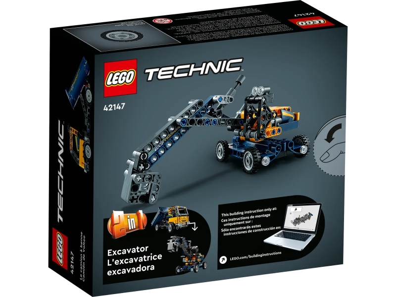 LEGO 42147~42150 科技系列 2023 年四款擁有二合一玩法的新盒組發表!