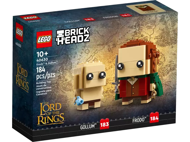 LEGO 40630～40632 BrickHeadz 系列《魔戒》2023 年三款雙人包新作公開！