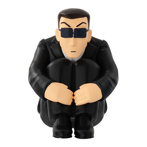 GASHAPON「等待中的蠟筆小新3」轉蛋 捲成一團的動感超人、保鑣黑磯先生！