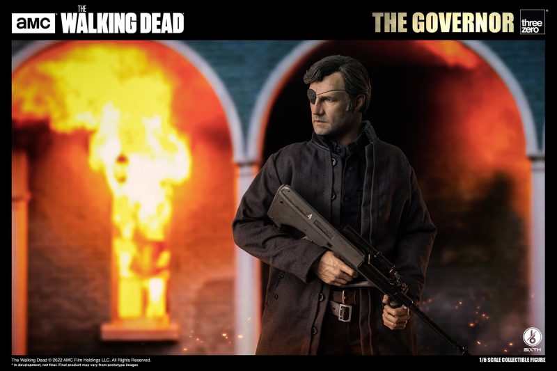 冷血殘忍的領袖!threezero《陰屍路》總督 The Governor 菲利浦・布萊克