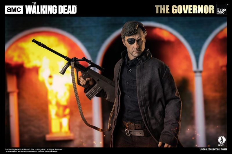 冷血殘忍的領袖!threezero《陰屍路》總督 The Governor 菲利浦・布萊克