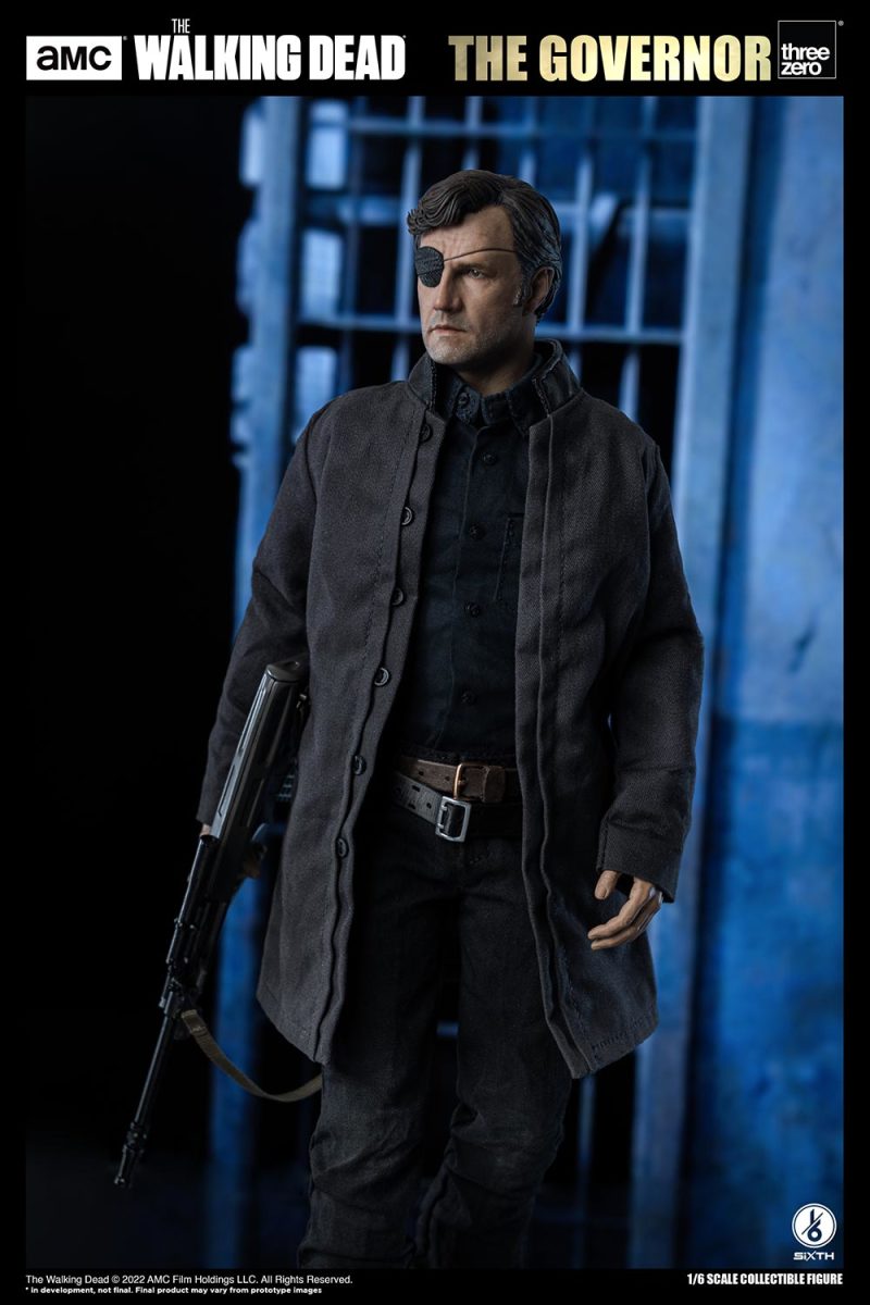 冷血殘忍的領袖!threezero《陰屍路》總督 The Governor 菲利浦・布萊克