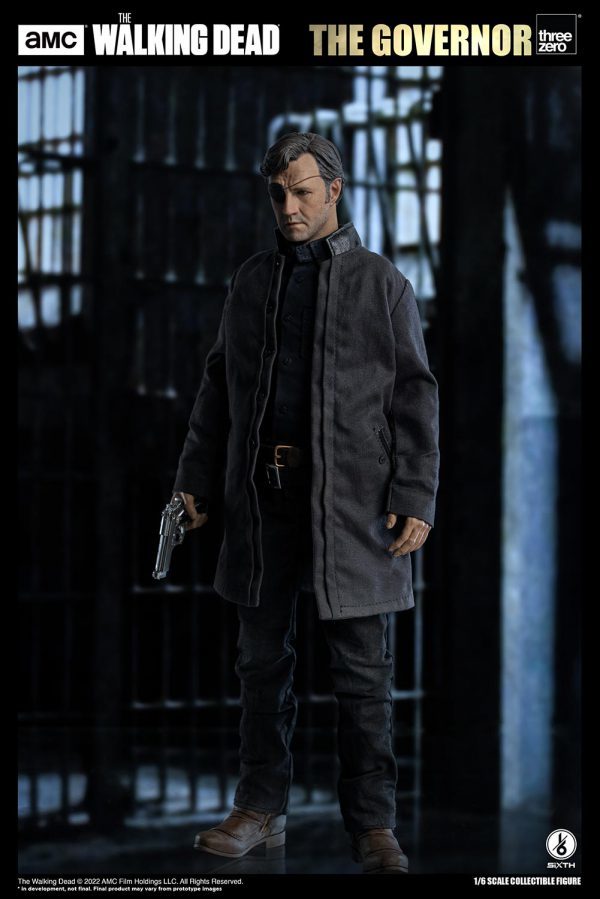 冷血殘忍的領袖!threezero《陰屍路》總督 The Governor 菲利浦・布萊克