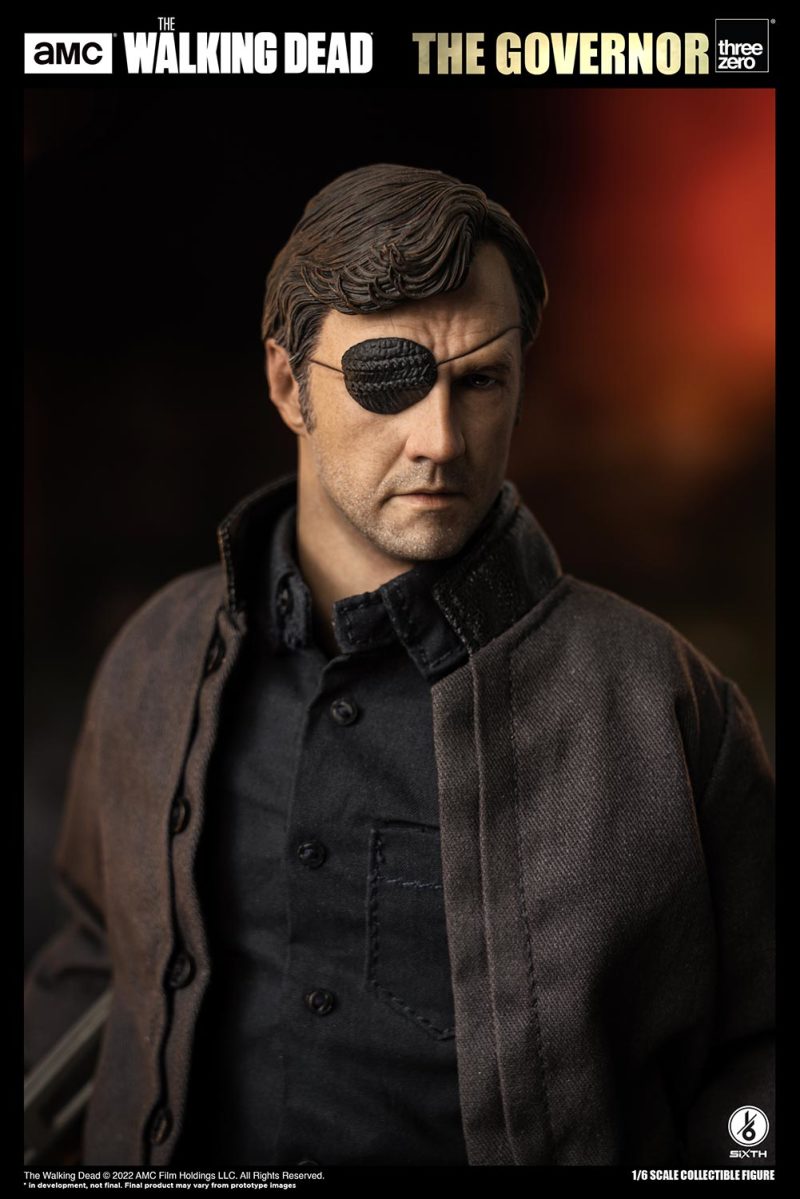 冷血殘忍的領袖!threezero《陰屍路》總督 The Governor 菲利浦・布萊克