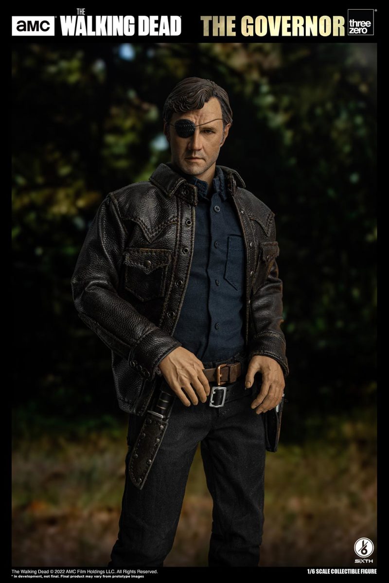 冷血殘忍的領袖!threezero《陰屍路》總督 The Governor 菲利浦・布萊克