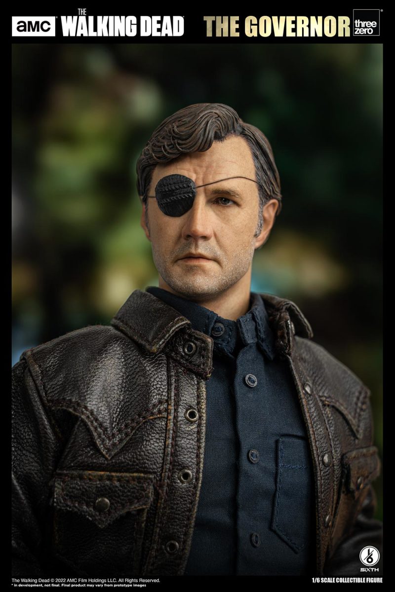 冷血殘忍的領袖!threezero《陰屍路》總督 The Governor 菲利浦・布萊克