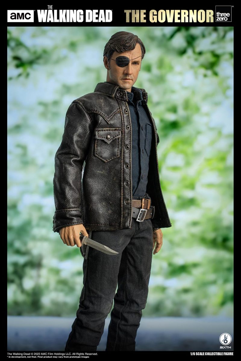 冷血殘忍的領袖!threezero《陰屍路》總督 The Governor 菲利浦・布萊克