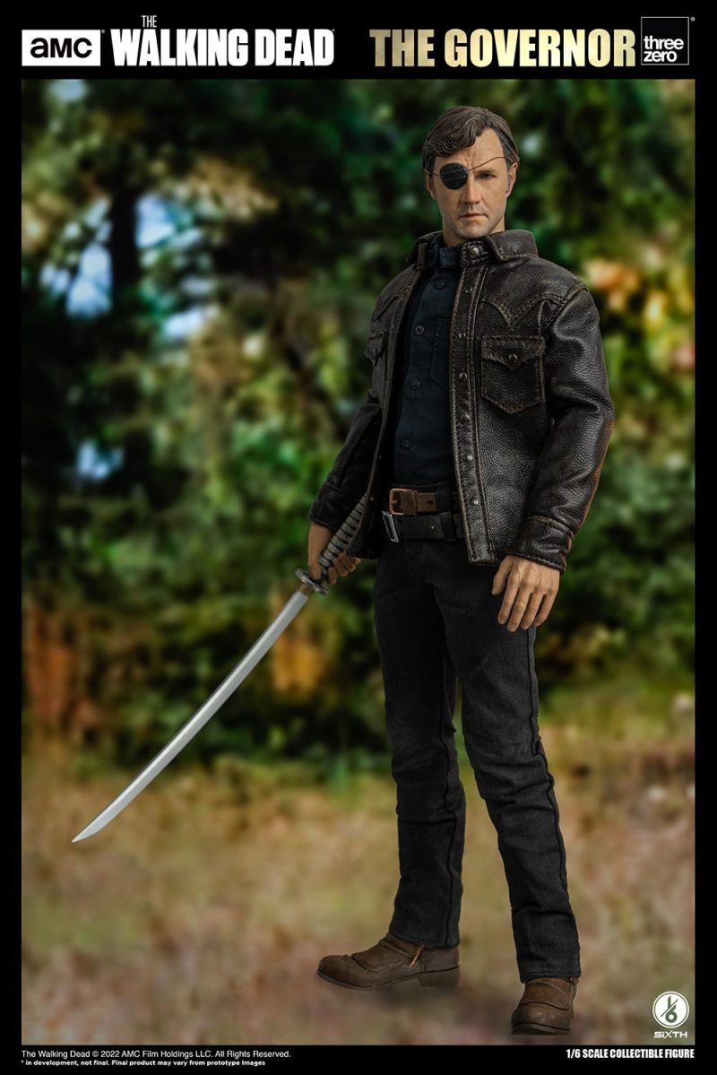 冷血殘忍的領袖!threezero《陰屍路》總督 The Governor 菲利浦・布萊克