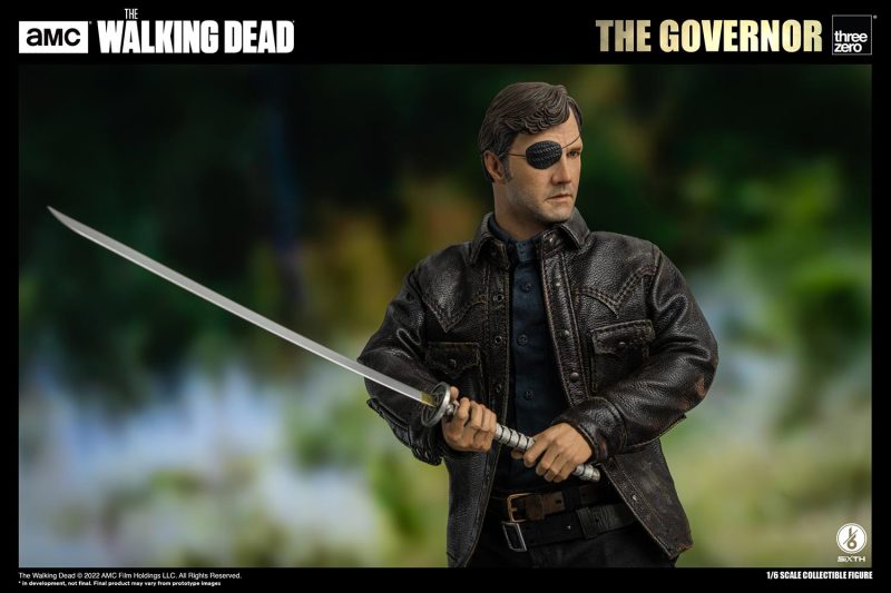 冷血殘忍的領袖!threezero《陰屍路》總督 The Governor 菲利浦・布萊克