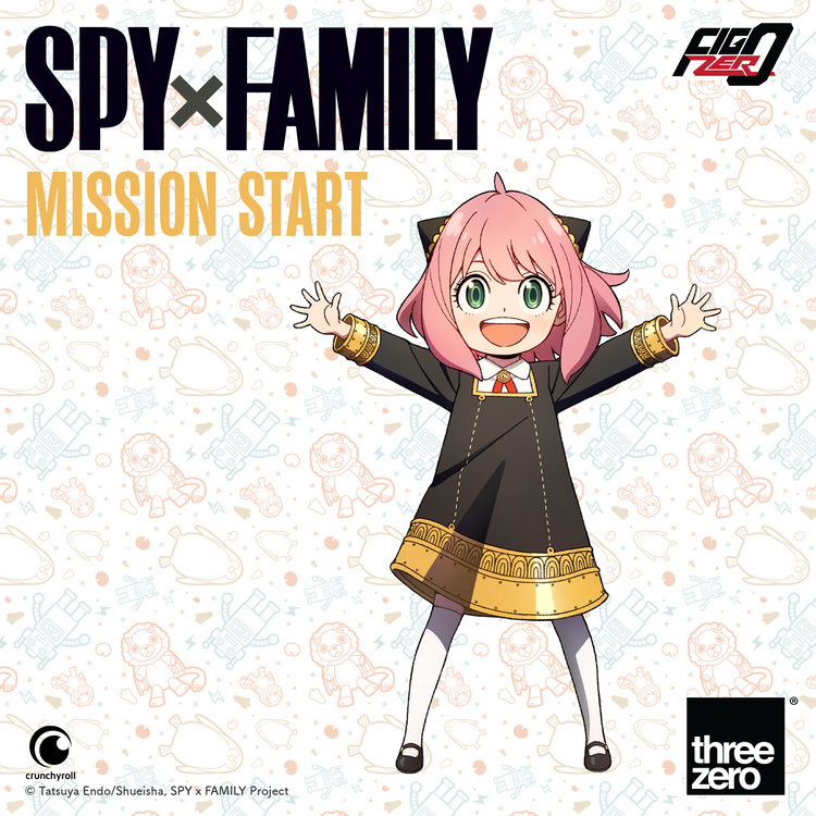 threezero 1/6比例可動人偶 FigZero 系列宣佈推出『SPY×FAMILY 安妮亞・佛傑』!