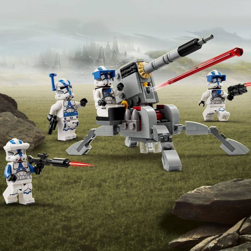 LEGO 75345《星際大戰》501軍團複製人士兵徵兵包 一次入手四位超帥士兵!