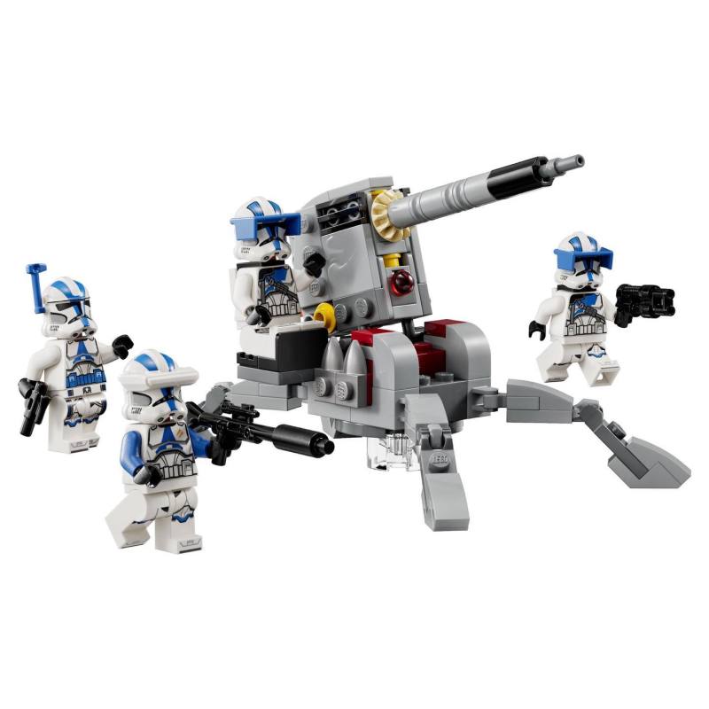 LEGO 75345《星際大戰》501軍團複製人士兵徵兵包 一次入手四位超帥士兵!