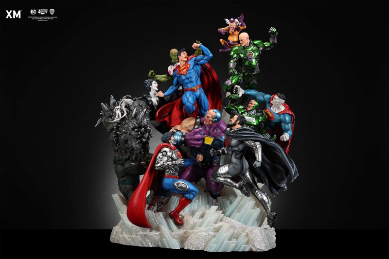 XM Studios DC EPIC DIORAMA 系列「超人 - 正義 by David Finch」1/6 比例場景雕像 