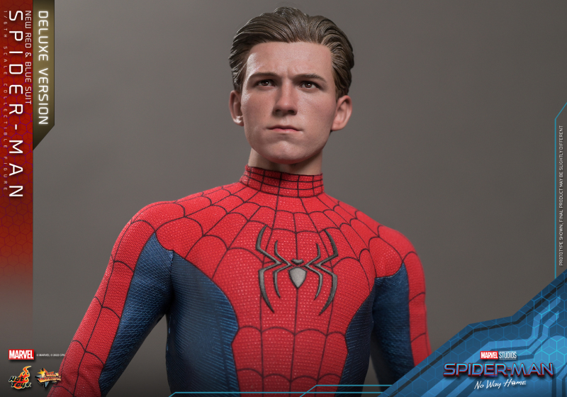Hot Toys《蜘蛛人：無家日》蜘蛛人 新版紅藍戰衣（Spider-Man New Red and Blue Suit）1/6 比例收藏級人偶 豪華版