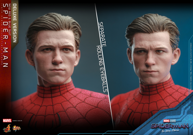 Hot Toys《蜘蛛人：無家日》蜘蛛人 新版紅藍戰衣（Spider-Man New Red and Blue Suit）1/6 比例收藏級人偶 豪華版