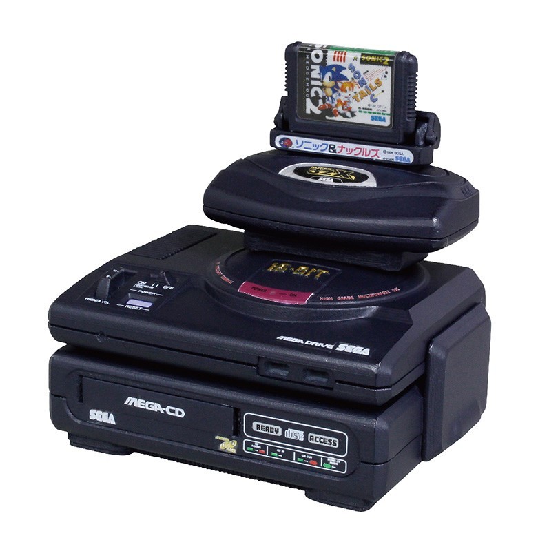 T-ARTS懷舊遊戲機「SEGA HISTORY COLLECTION MEGA DRIVE編2」扭蛋 還原夢幻的MD塔！