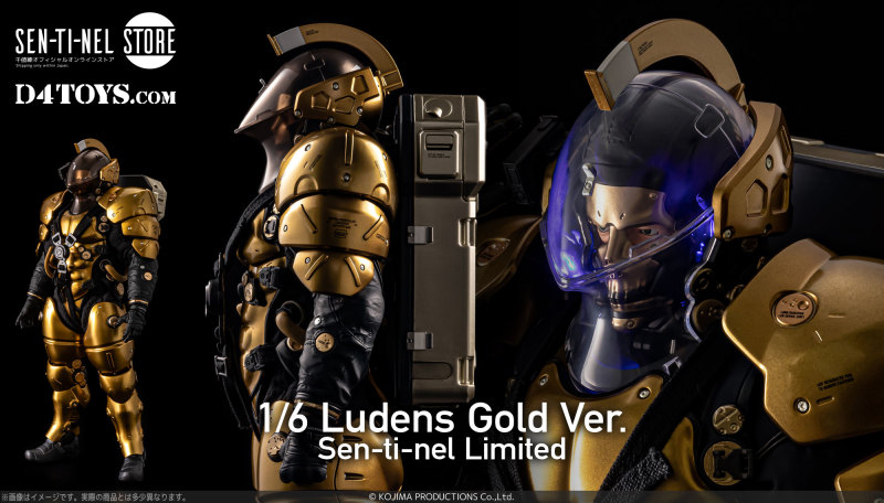 千值練小島製作形象角色「Ludens Gold Ver. Sen-ti-nel Limited」1/6