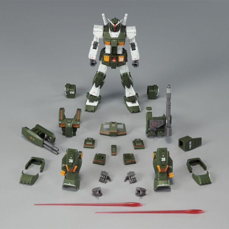 新規零件再現 THE ORIGIN MSD 版造型『HG 1/144 全裝甲型鋼彈』預計 2023 年 02 月發售！