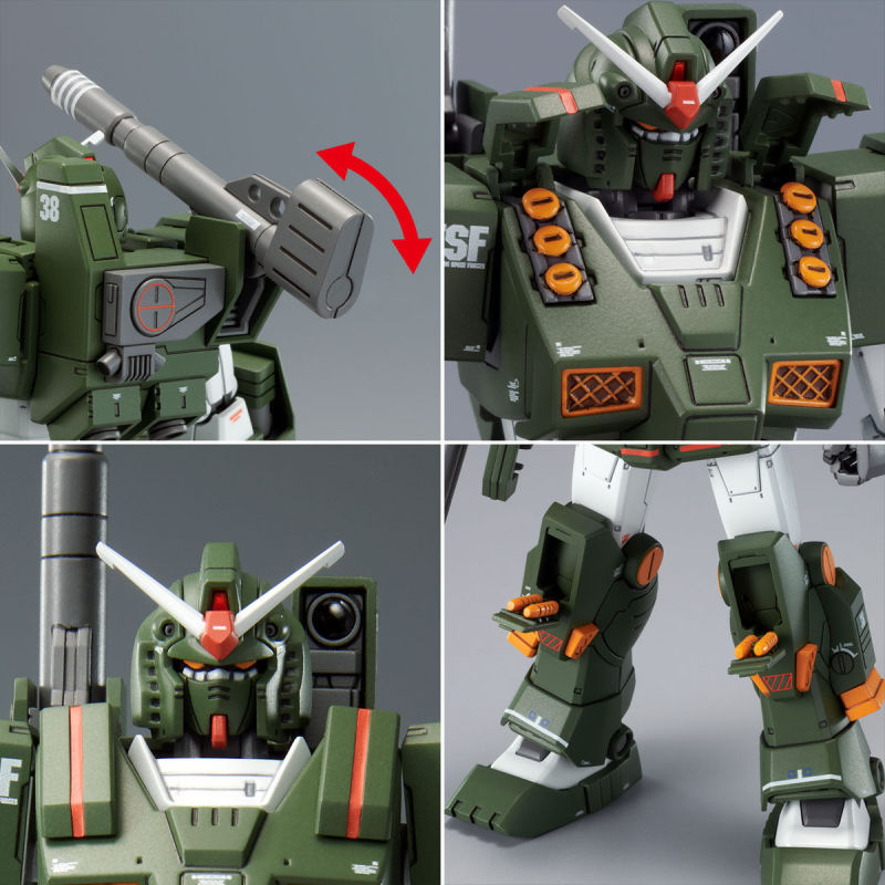 新規零件再現 THE ORIGIN MSD 版造型『HG 1/144 全裝甲型鋼彈』預計 2023 年 02 月發售！