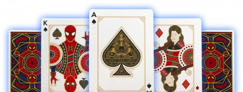 THEORY11「蜘蛛人 收藏級撲克牌」三代同堂場景、經典反派超質感融入設計