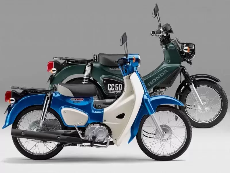 半ペア販売 EXCEED MODEL Honda Super Cub 50 全６種類 ミニカー