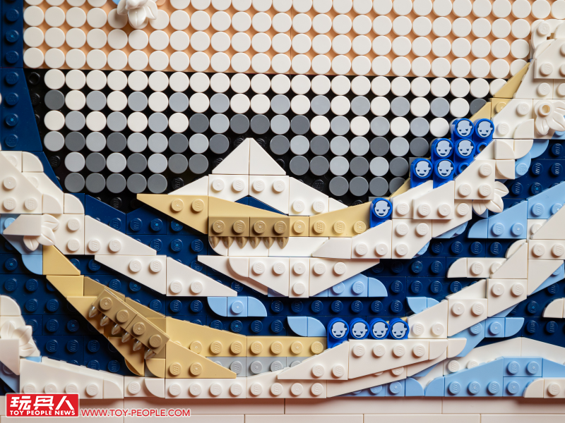 LEGO 31208 Art 系列「葛飾北齋－神奈川沖浪裏」開箱報告親手堆砌出
