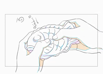 日本繪師繪製「撥開鯛魚燒」插圖gif  海外網友誤解「Rip fish...」引起話題