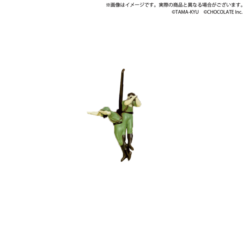 TAMA-KYU「懸吊的巨人調查隊」轉蛋 偷偷觀察我們的迷你身影現蹤！？（ぶらさがる巨人調査隊）