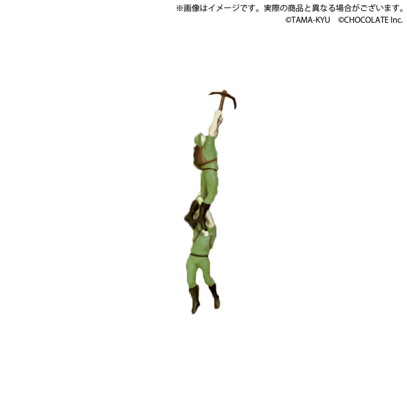 TAMA-KYU「懸吊的巨人調查隊」轉蛋 偷偷觀察我們的迷你身影現蹤！？（ぶらさがる巨人調査隊）