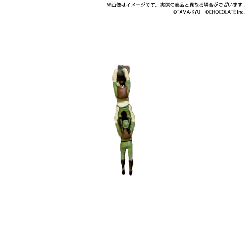 TAMA-KYU「懸吊的巨人調查隊」轉蛋 偷偷觀察我們的迷你身影現蹤！？（ぶらさがる巨人調査隊）