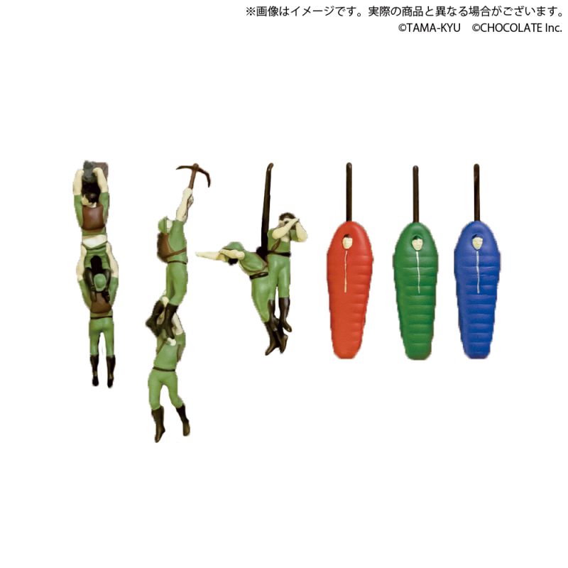 TAMA-KYU「懸吊的巨人調查隊」轉蛋 偷偷觀察我們的迷你身影現蹤！？（ぶらさがる巨人調査隊）