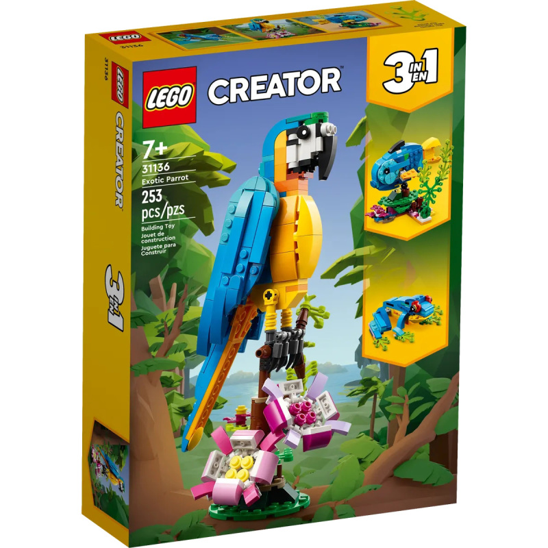 LEGO 31134～31139 創意系列六款三合一玩法新作將在 3 月發售！