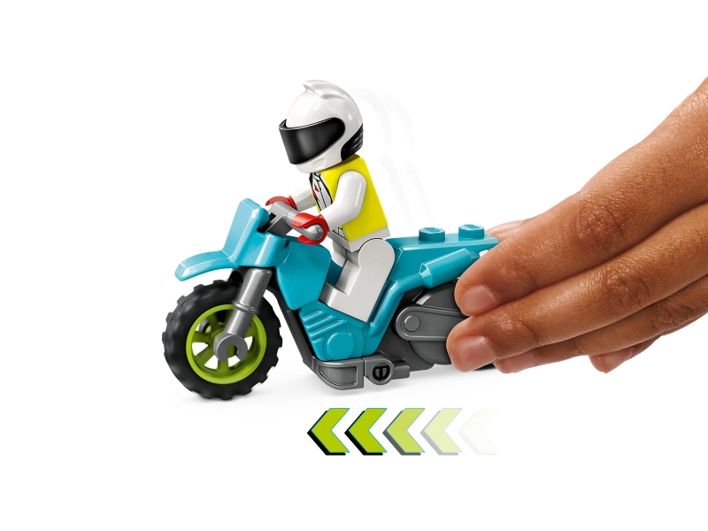 LEGO 60357、60359、60360、60361 城市系列特技摩托車四款新品將在 3 月發售 有超酷的恐龍摩托車！