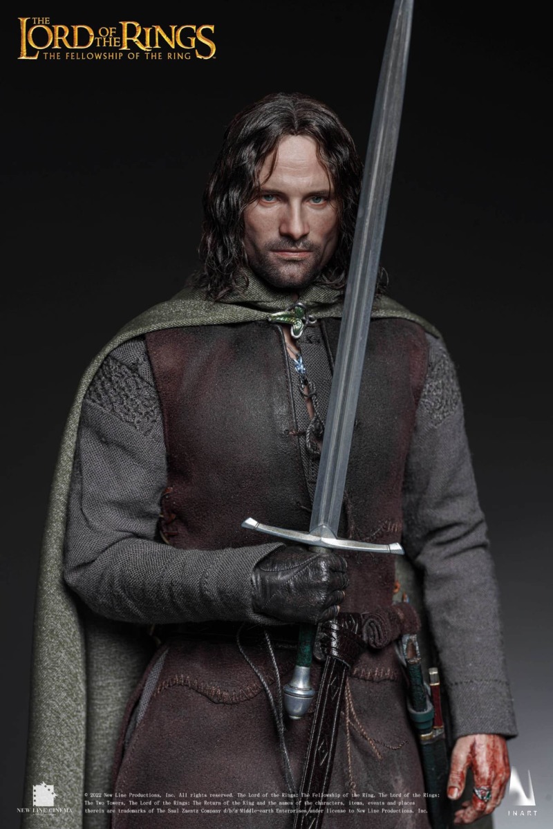 Queen Studios INART《魔戒現身》亞拉岡（Aragorn）1/6 比例收藏級人偶