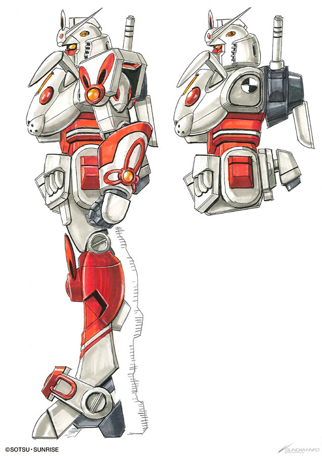 設計微妙的動物元素又登場！大河原邦男『十二支鋼彈』迎來兔年的第五彈「卯兔鋼彈」造型公開