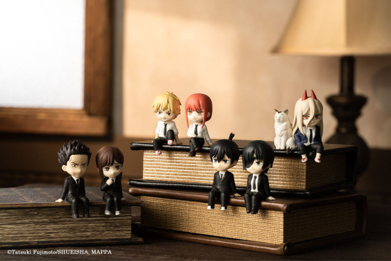 奇談俱樂部 坐著系列「鏈鋸人 13 體套組」波奇塔犯規可愛!(チェンソーマン 13体セット)