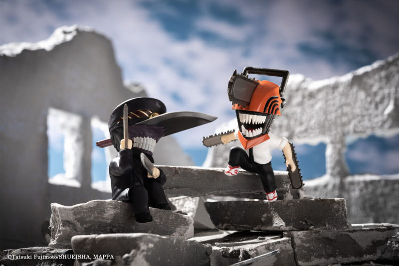 奇談俱樂部 坐著系列「鏈鋸人 13 體套組」波奇塔犯規可愛!(チェンソーマン 13体セット)