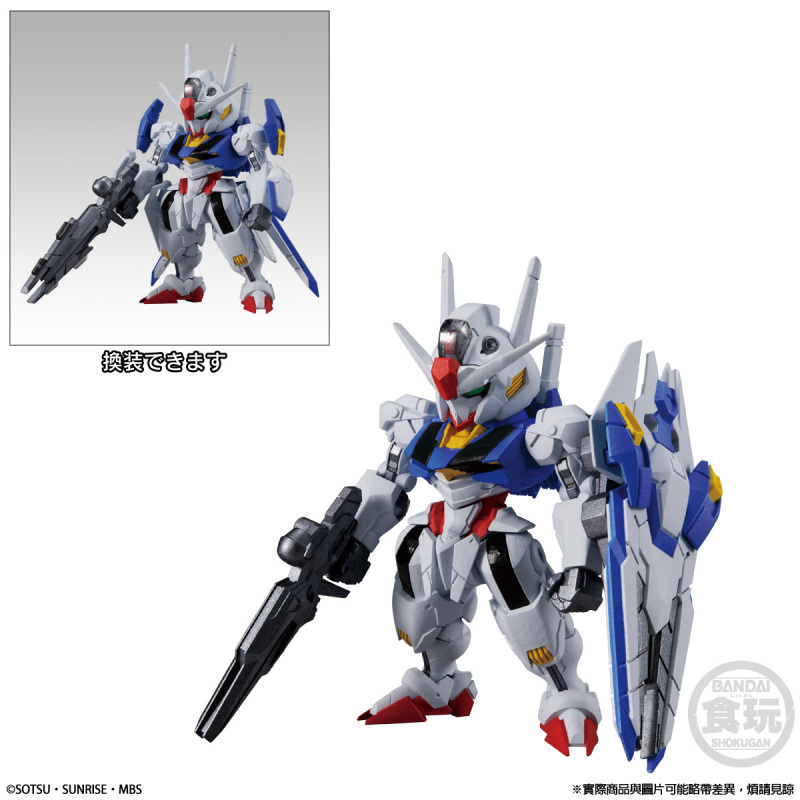 水星的魔女主角機「風靈鋼彈」也參戰！鋼彈人氣食玩『FW GUNDAM CONVERGE 10周年紀念 SELECTION 03』現正熱賣中！