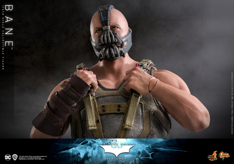 Hot Toys《黑暗騎士三部曲》班恩（Bane）1/6 比例收藏級人偶 以無縫技術打造更自然的壯碩肌肉！